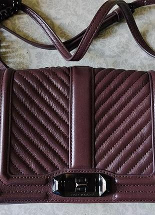 Оригинальная, кожаная сумка (клатч) от rebecca minkoff