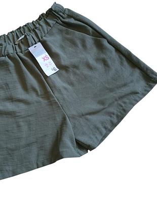 Primark, новые летние женские шорты хаки,р.хс