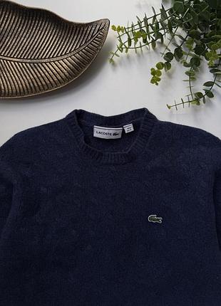 Светр з натуральної вовни (100%) lacoste