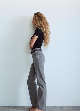 Сірі джинси zara 2
