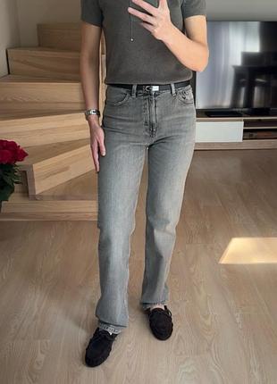 Сірі джинси zara 5