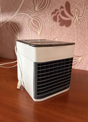 Портативний кондиціонер охолоджувач  arctic air ultra plus переносний мобільний вентилятор 7 вт з функцією очисник - зволожувач повітря usb