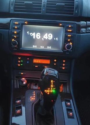 Ручка передач, селектор акпп bmw 5 series e60 e61 e63 e64 led-дисплеем цвет черный 2