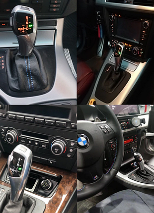 Ручка передач, селектор акпп bmw 5 series e60 e61 e63 e64 led-дисплеем цвет черный 4