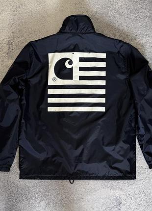 Чоловіча куртка вітровка carhartt wip state coach jacket 💙