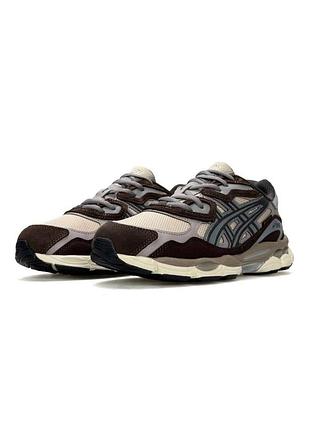 Asics gel-nyc w gtx beige brown grey