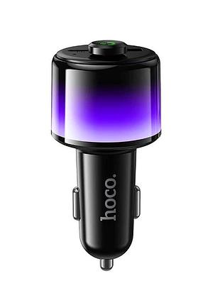 Адаптер hoco e166 path 42w bluetooth fm трансмітер з usb-конектором чорний