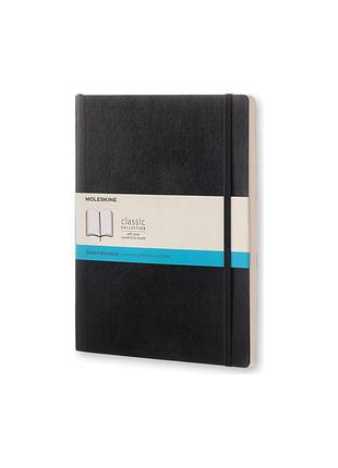 Блокнот moleskine classic большой, точка черный мягкий (qp624)