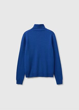 Женский синий прямой гольф benetton