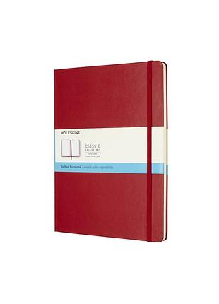 Записная книжка moleskine classic большая, точка красный (qp093f2)