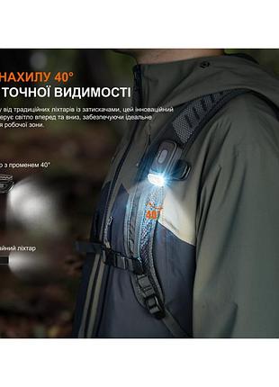 Ліхтар з кліпсою fenix e04r, білий 6