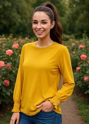 Реглан кофточка з віскози з довгими рукавами розмір 2xl (52)