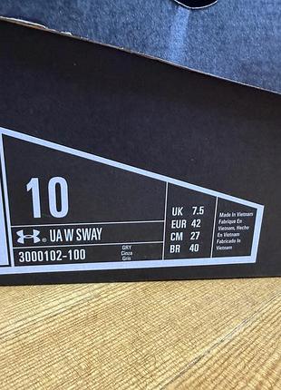 Кросівки under armour ua w sway 5