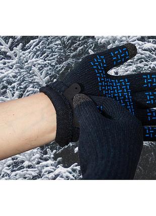 Перчатки водонепроницаемые dexshell thermfit 3.0 gloves темно-голубые m (для бега, вело, туризма, холодной погоды) 3