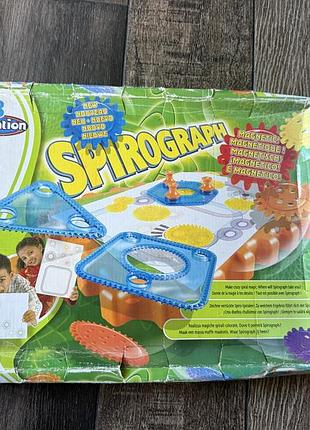 Набір для малювання «магнітний спірограф» (magnetic spirograph) від бренду mb création спірограф