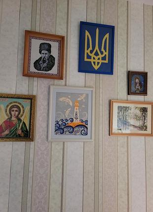 Вышитый портрет тараса григовича шевченка 6