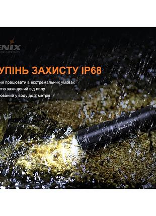 Фонарь ручной fenix e01 v2.0 голубой 9
