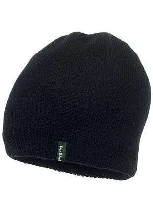 Шапка dexshell dh372-b водонепроницаемая, ветрозащитная, черная, р-р l/xl (58-60 см)