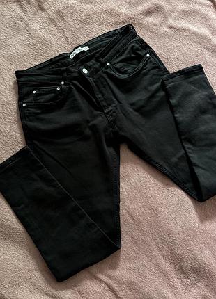 Джинси чорні чоловічі zara man 42