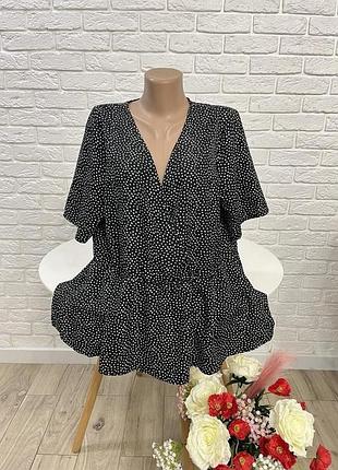 Шикарна блузка блузочка розмір 4xl (54) бренд " boohoo"