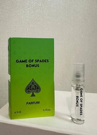❤️ jo milano paris game of spades bonus, пробник 3 мл, оригінал