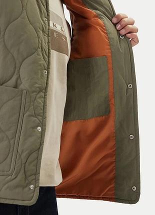 Мужской зелёный прямой жилет jack & jones 5