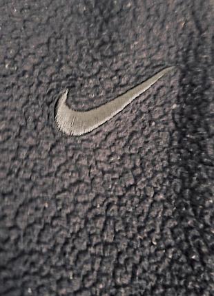 Черные флисовые( барашка ) штаны nike 2