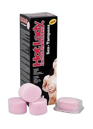 Тампоны для секса joy division sexmax hot lady, 8 шт.