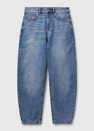 Женские синие bootcut джинсы benetton синий, 29 3