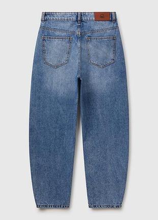 Женские синие bootcut джинсы benetton синий, 29 4