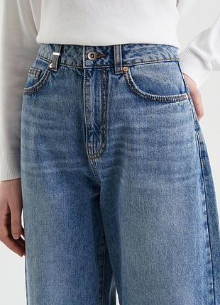 Женские синие bootcut джинсы benetton синий, 29 6
