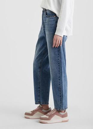 Женские синие bootcut джинсы benetton синий, 29 8