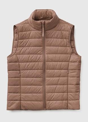 Жіночий коричневий жилет benetton