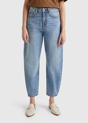Жіночі сині bootcut джинси benetton синій, 30