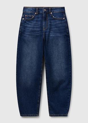 Женские голубые bootcut джинсы benetton 3