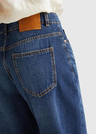 Женские голубые bootcut джинсы benetton 6