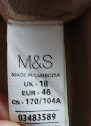 Бежевый кашемировый свитер marks & spencer 4