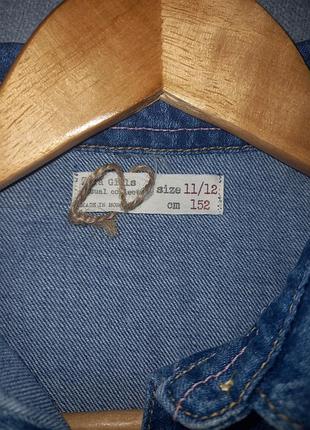 Джинсова сорочка zara 3