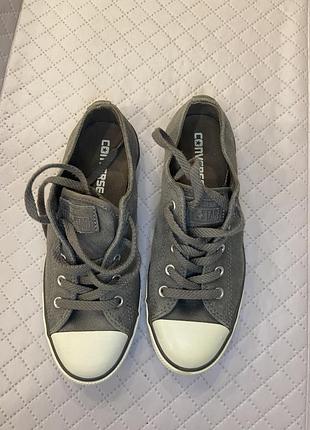 Кеди converse замшеві розмір 37