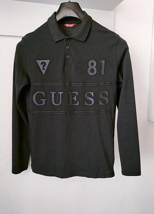 Лонгслив -поло guess размер м