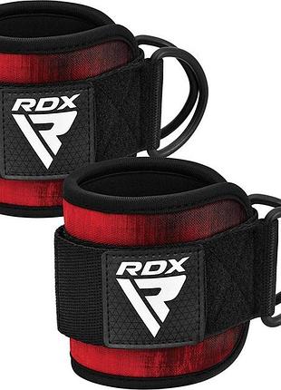 Манжети на щиколотку rdx a4 gym ankle pro red pair