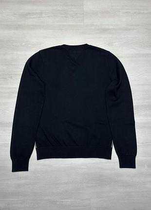 Брендовий класичний джемпер ромб tommy hilfiger оригінал 2
