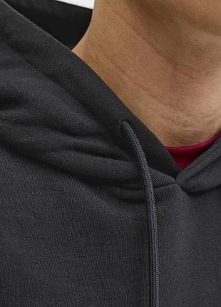 Чоловіче синє пряме худі jack & jones чорний, xs 4