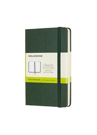 Записник moleskine classic кишеньковий, нелінований миртовий зелений (qp012k15)