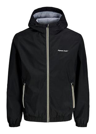 Чоловіча чорна пряма куртка jack & jones 6