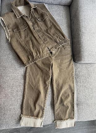 Джинсовий комплект made in italy 🤎