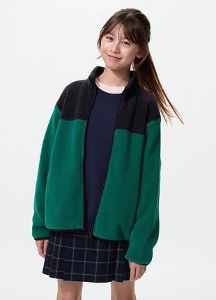 Детская флисовая куртка uniqlo для девочки