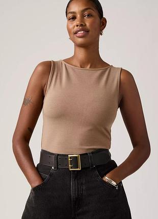 Шкіряний ремінь levi's 4