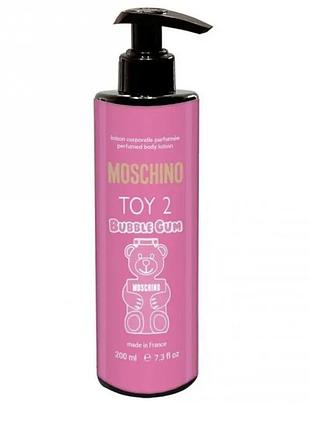 Парфюмированный лосьон для тела moschino toy 2 bubble gum 200 мл.