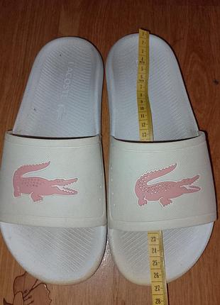 Шлепанцы женские lacoste